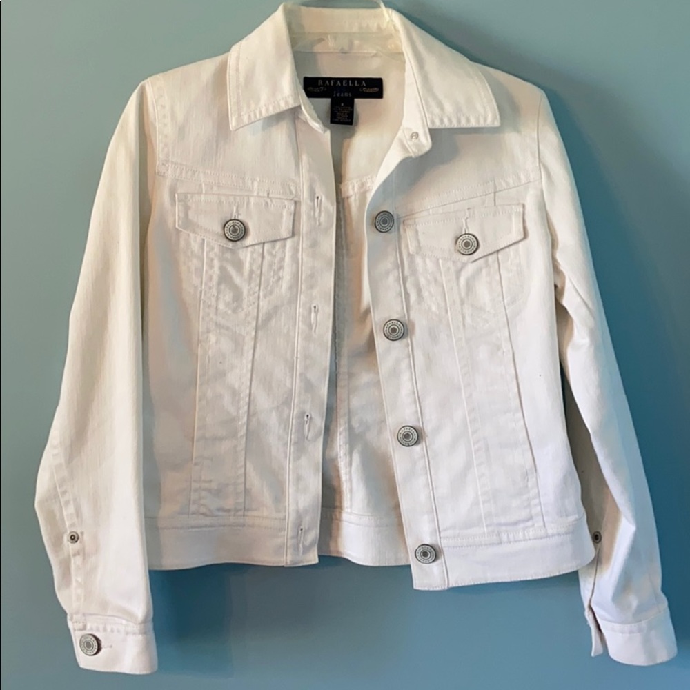 Rafaella white demin Jean jacket